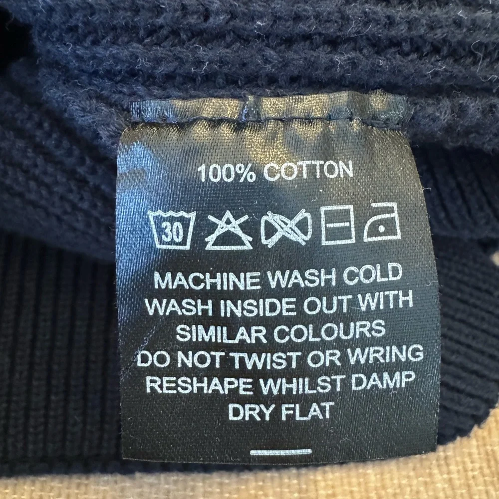 Paul James 100% Cotton Sweater, sz S